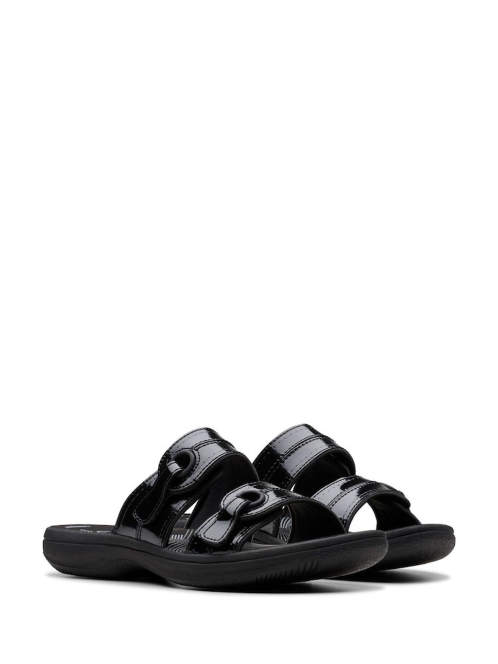 ♥️♥️ Clarks Black Brinkley Maye Sandals